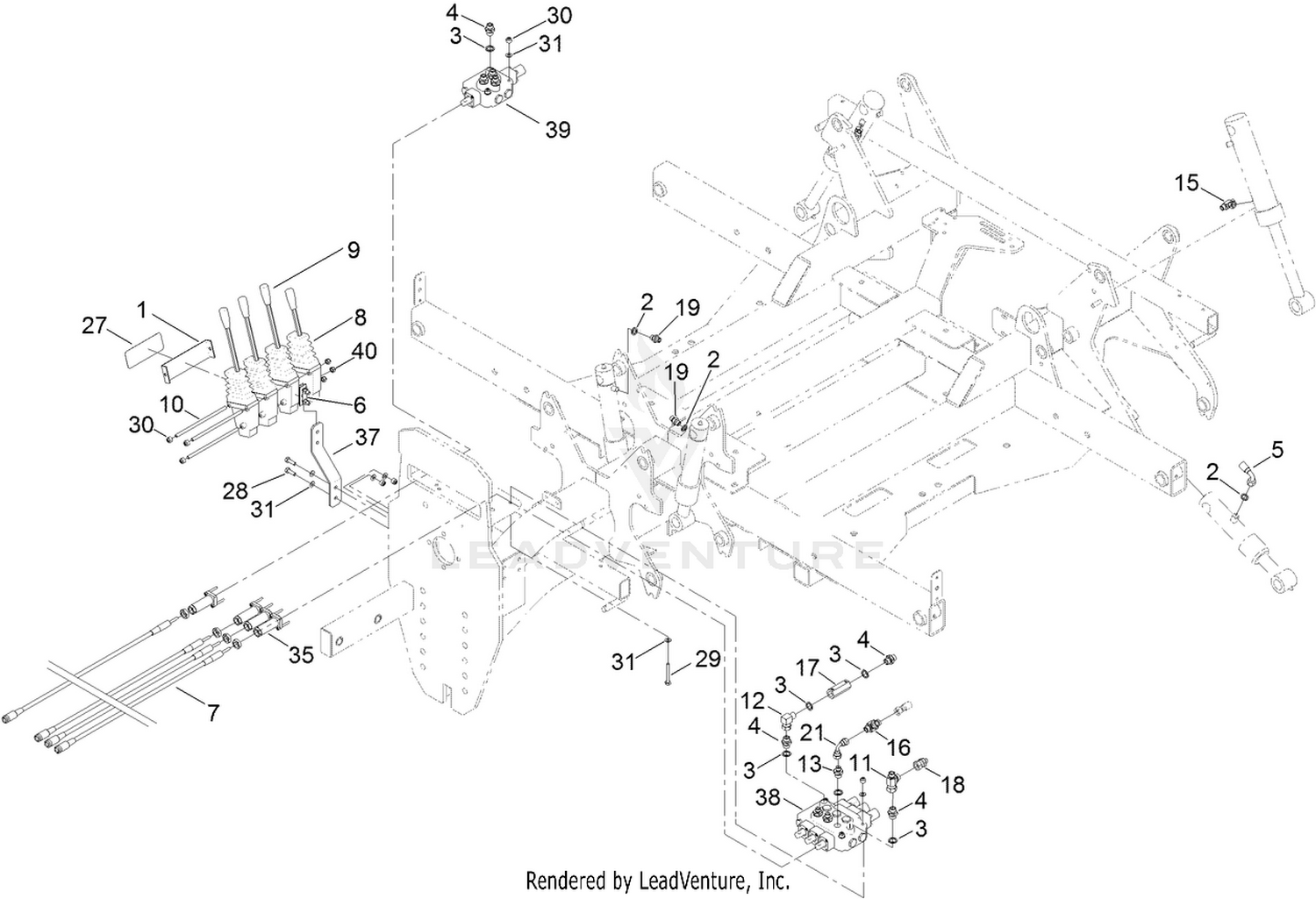 Hydraulic Lift Assembly