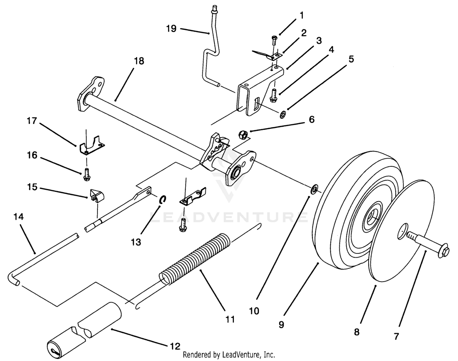 Rear Axle Assembly