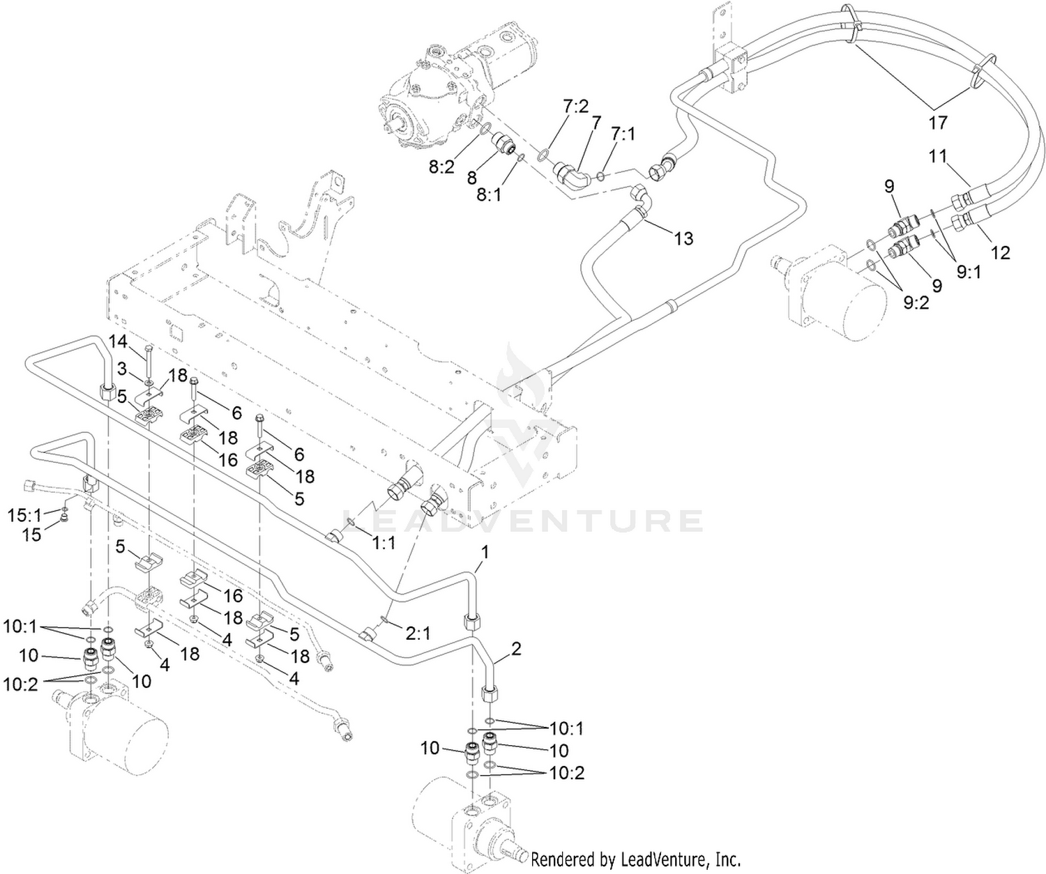 Traction Hydraulic Assembly