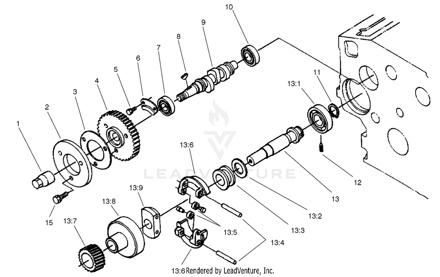 Fuel Camshaft Assembly