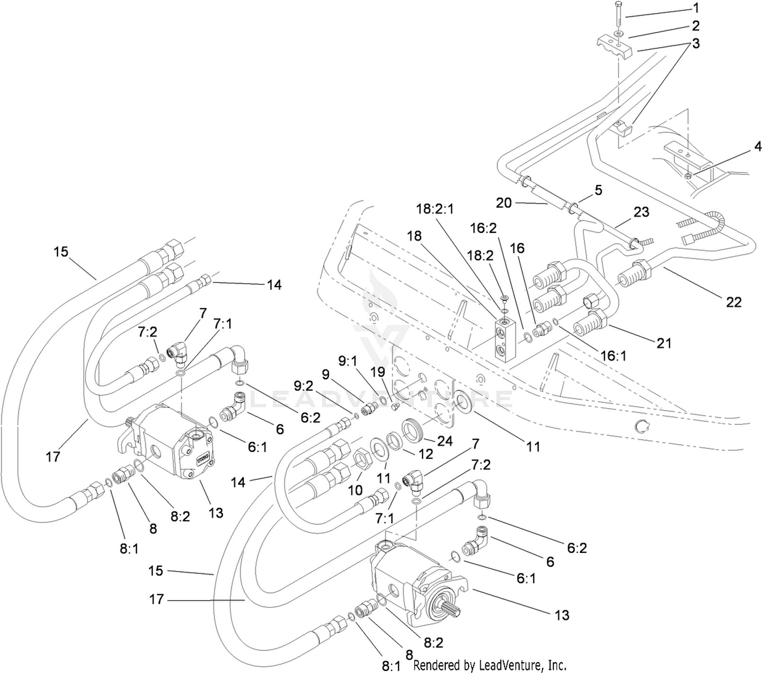 Front Bulkhead and Reel Motor Assembly