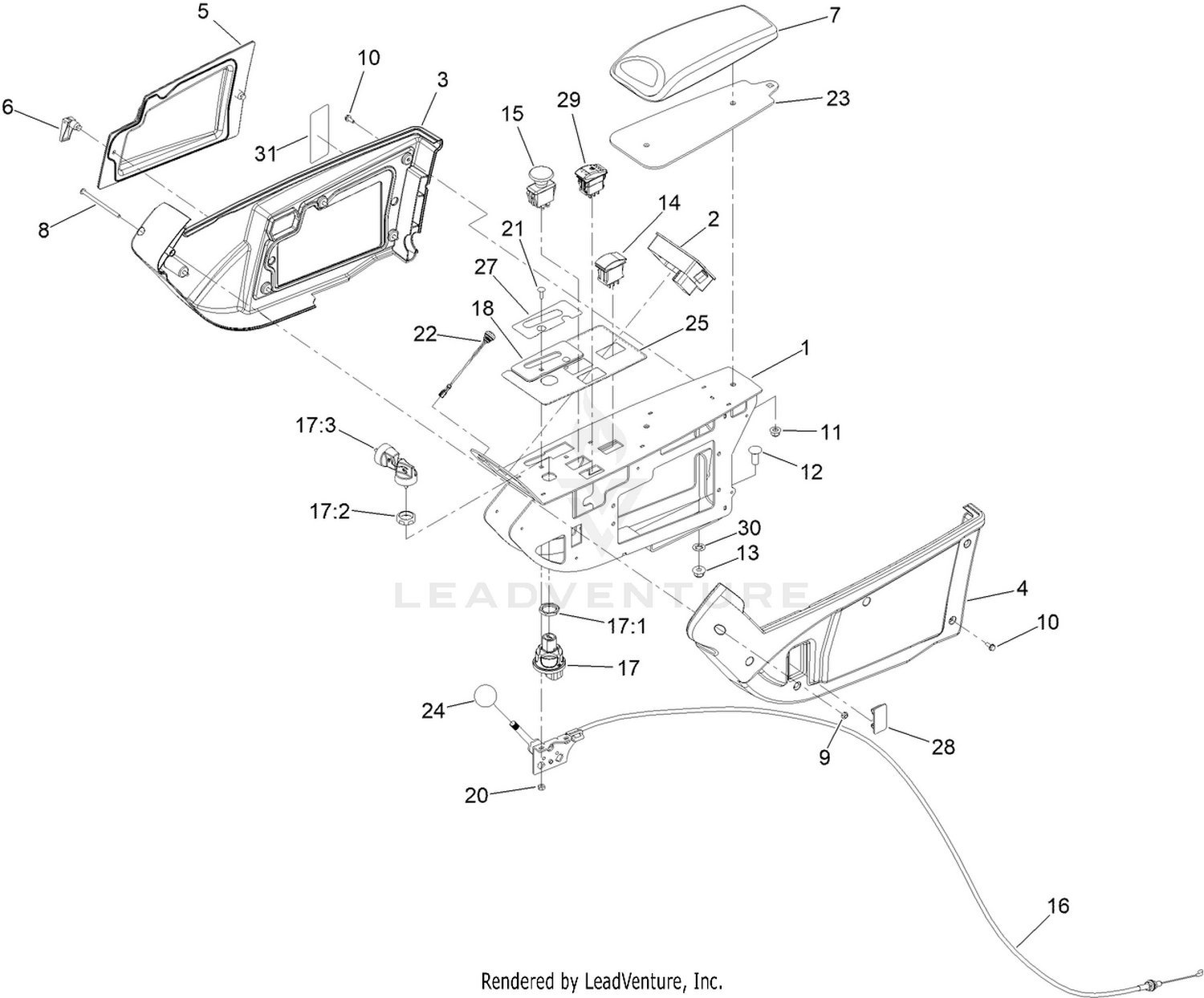 Control Console Assembly