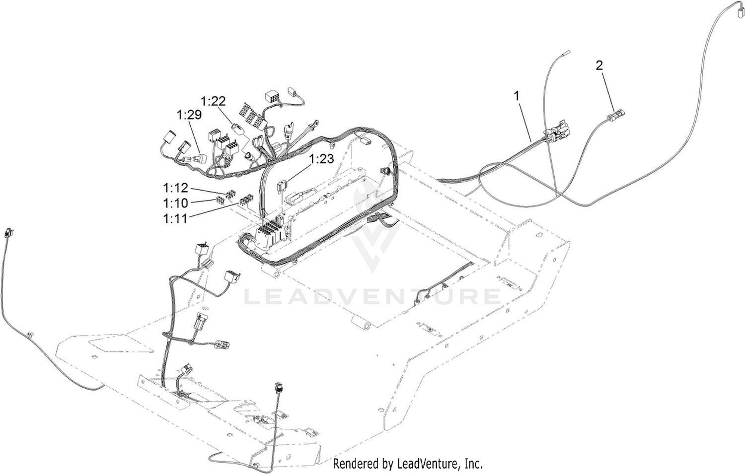 Platform Wire Harness and Fuse Assembly