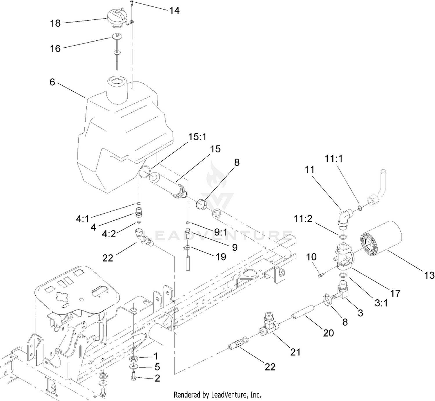 Hydraulic Tank Assembly