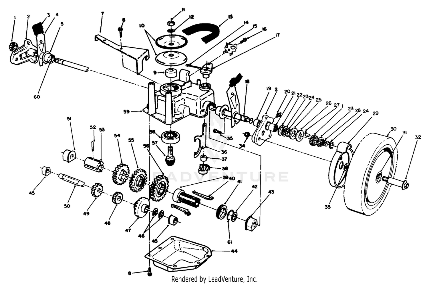Gear Case Assembly