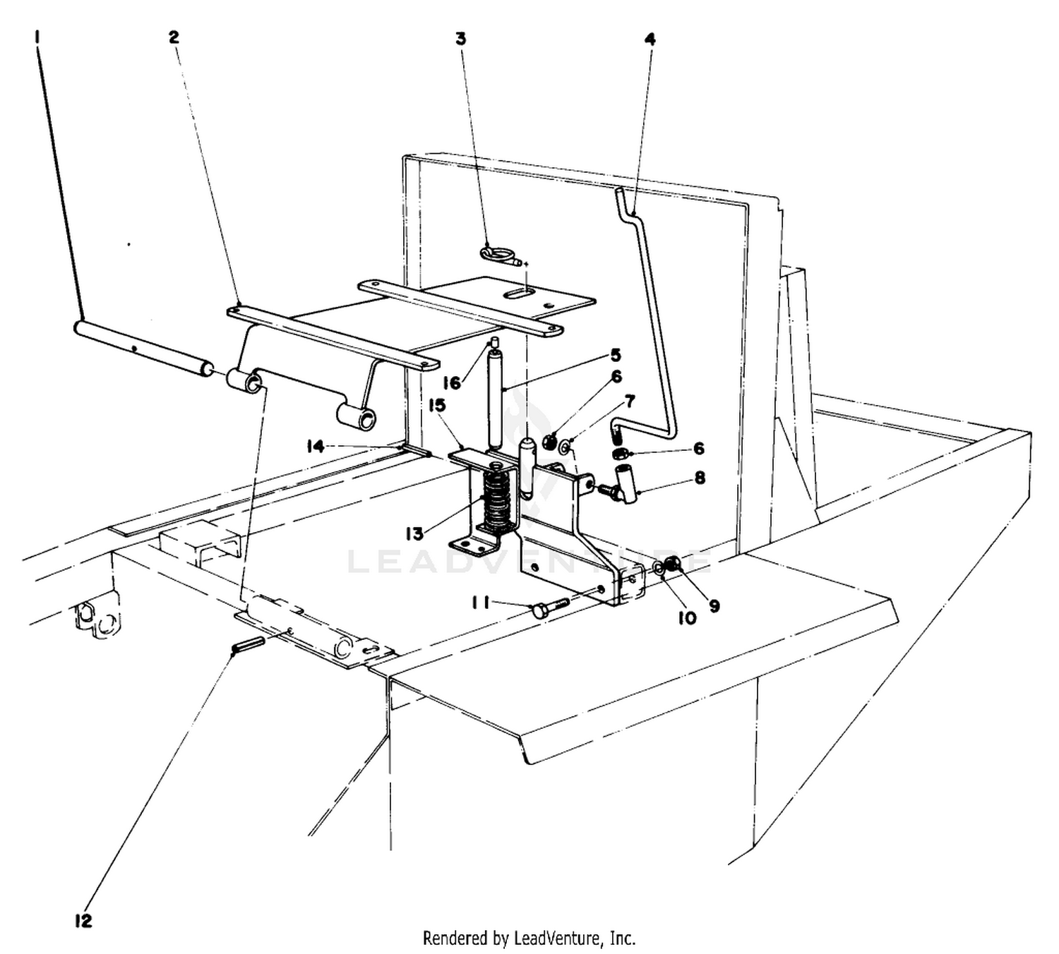 Standard Seat Kit Model No. 30785 (continued)