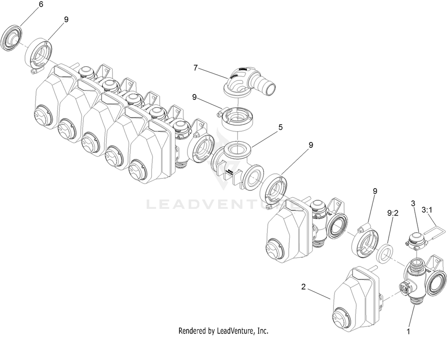Manifold Valve Assembly No. 131-7269