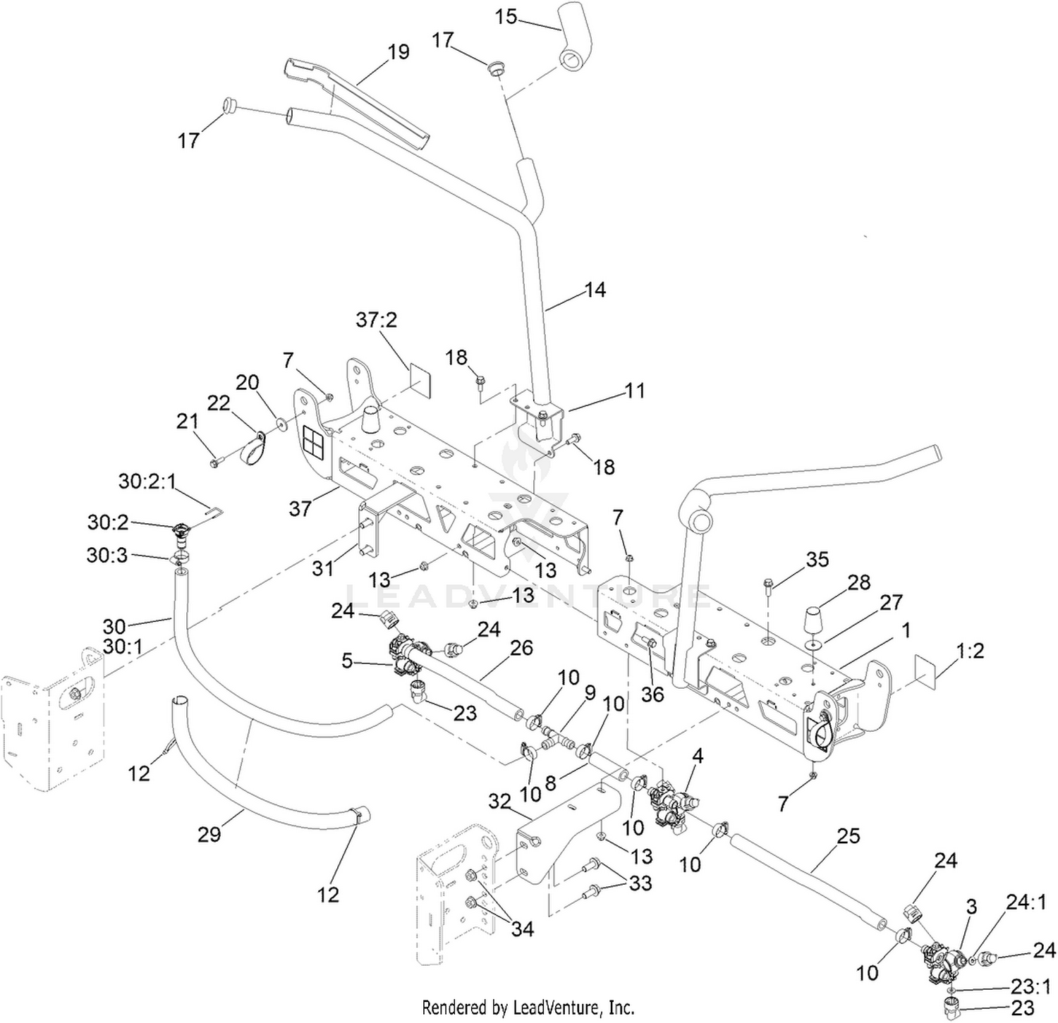 Center Boom Assembly