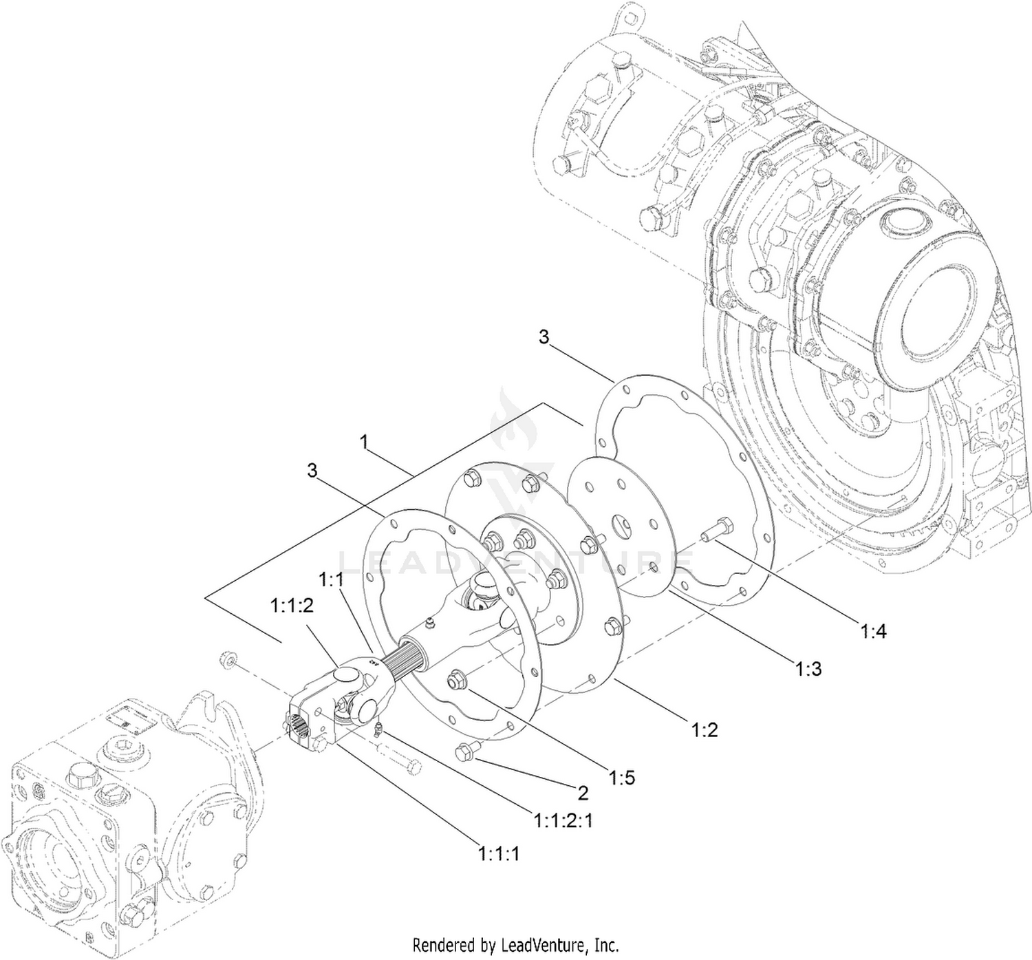 Driveshaft Kit Assembly No. 133-2996