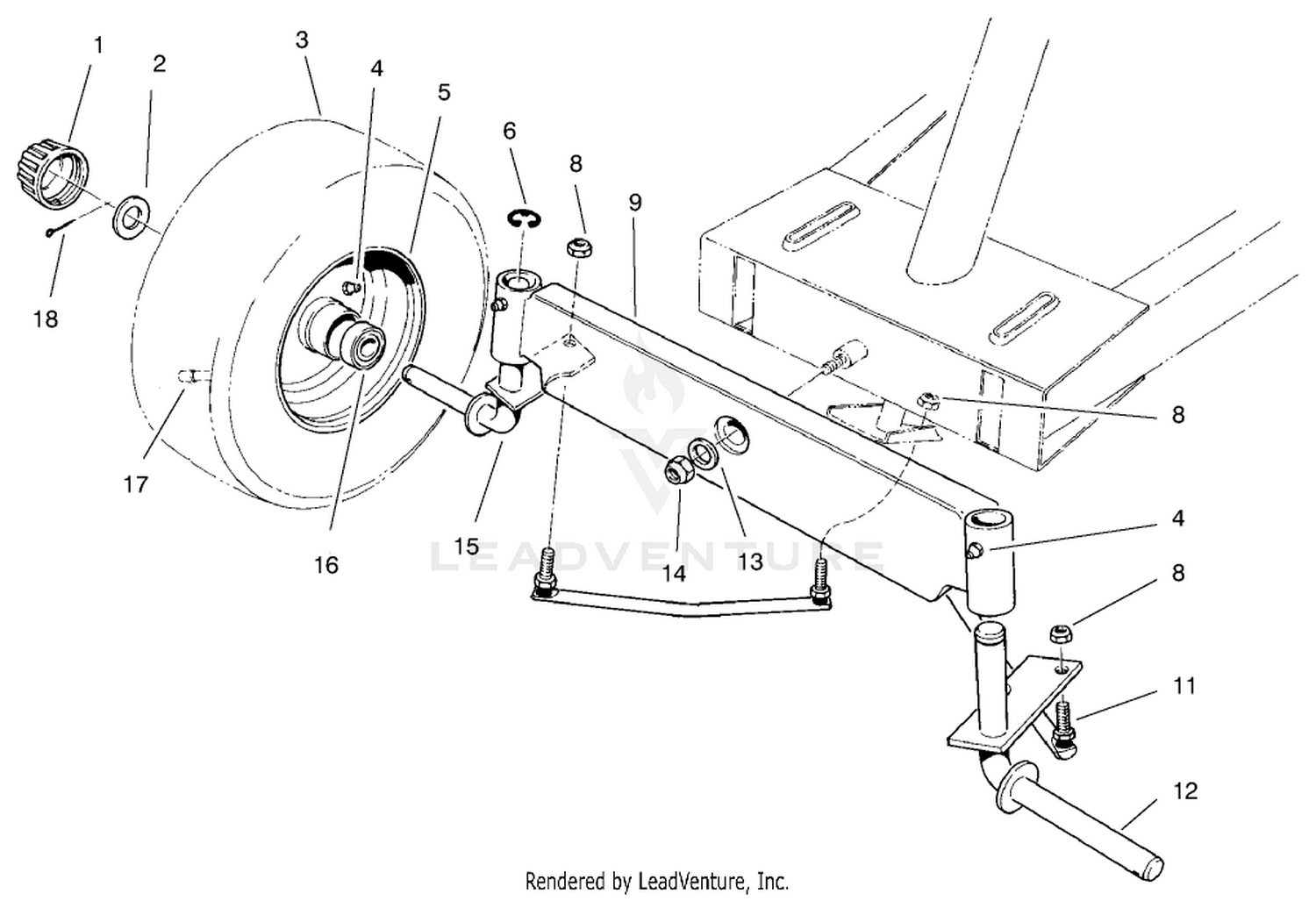 Front Axle Assembly