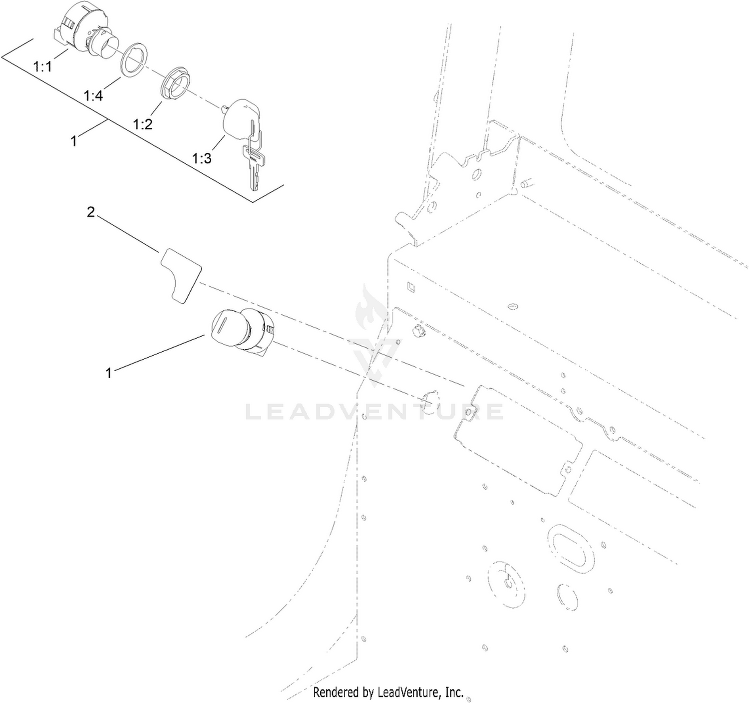 Supervisor Key Assembly