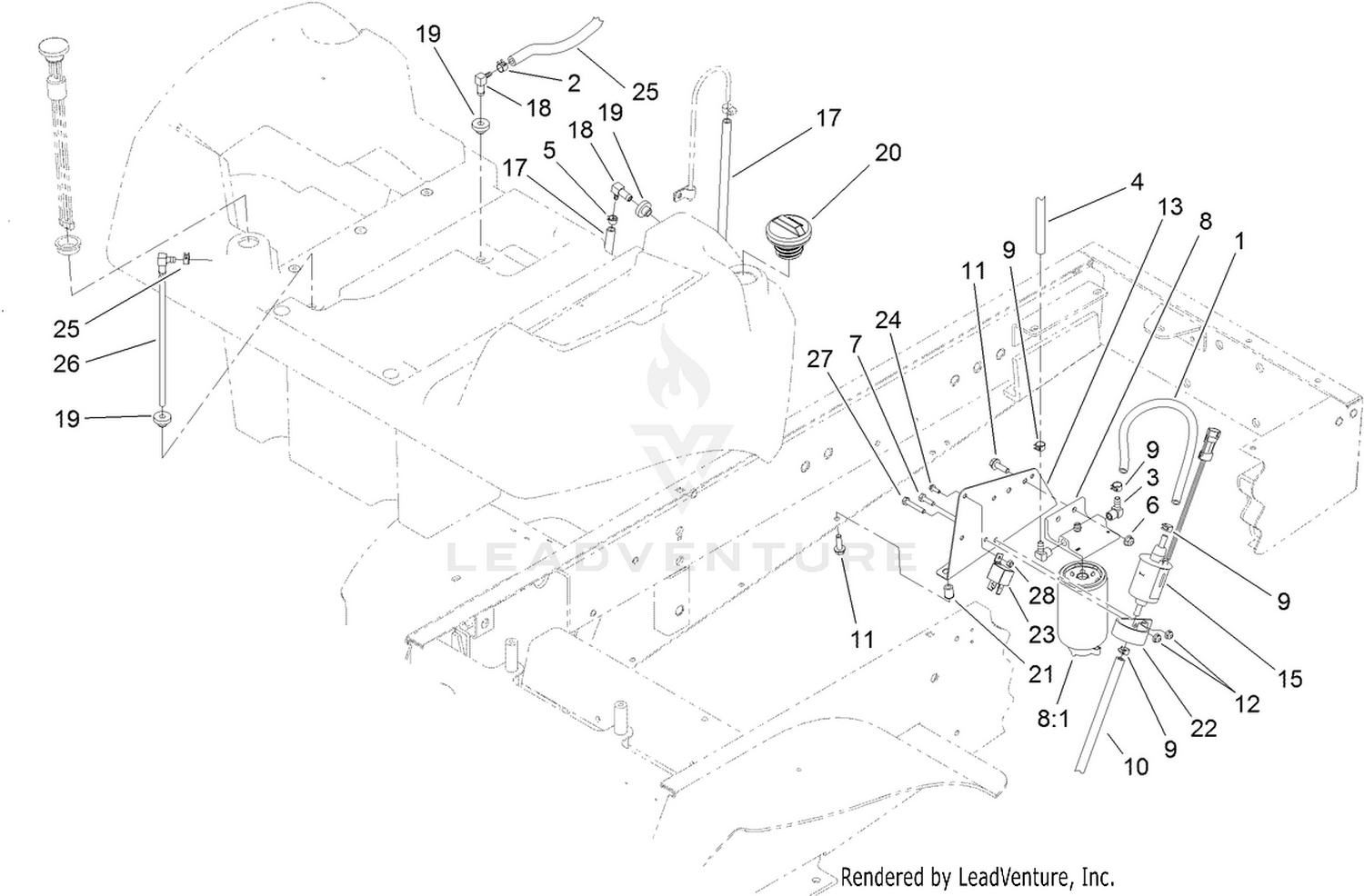 Fuel Delivery System Assembly