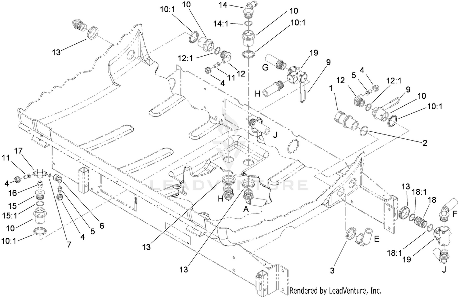 Lower Sprayer Component Assembly