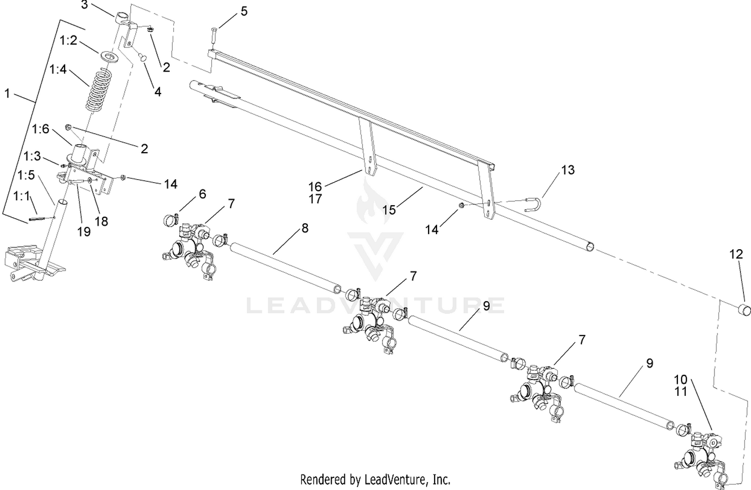 Extension Boom Assembly