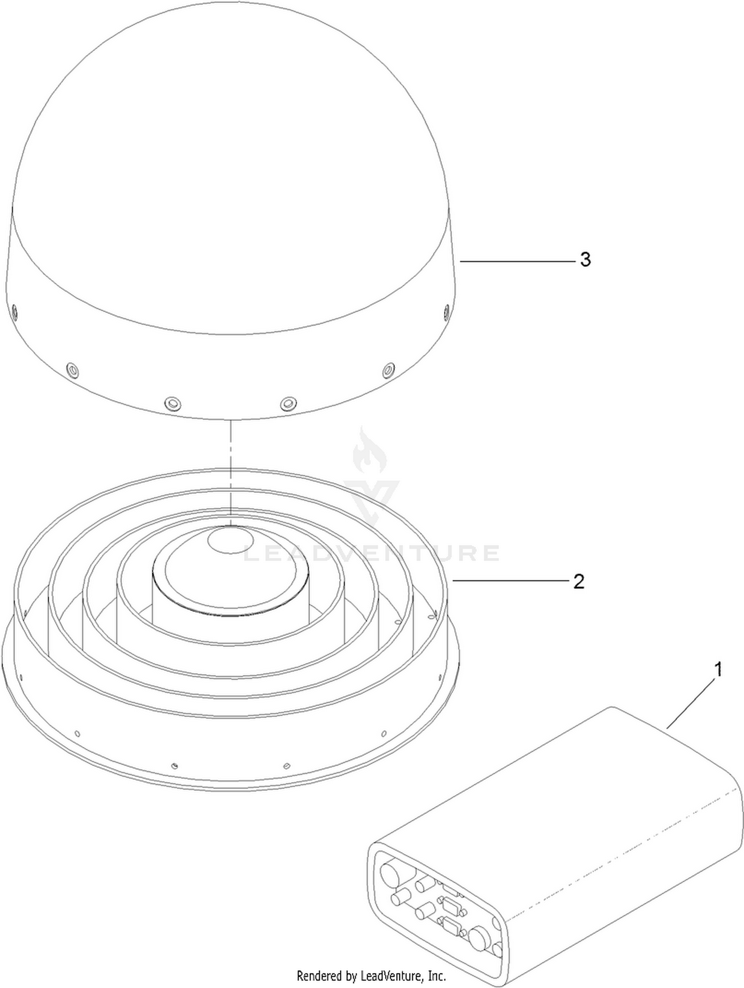 Spray System Antenna Assembly