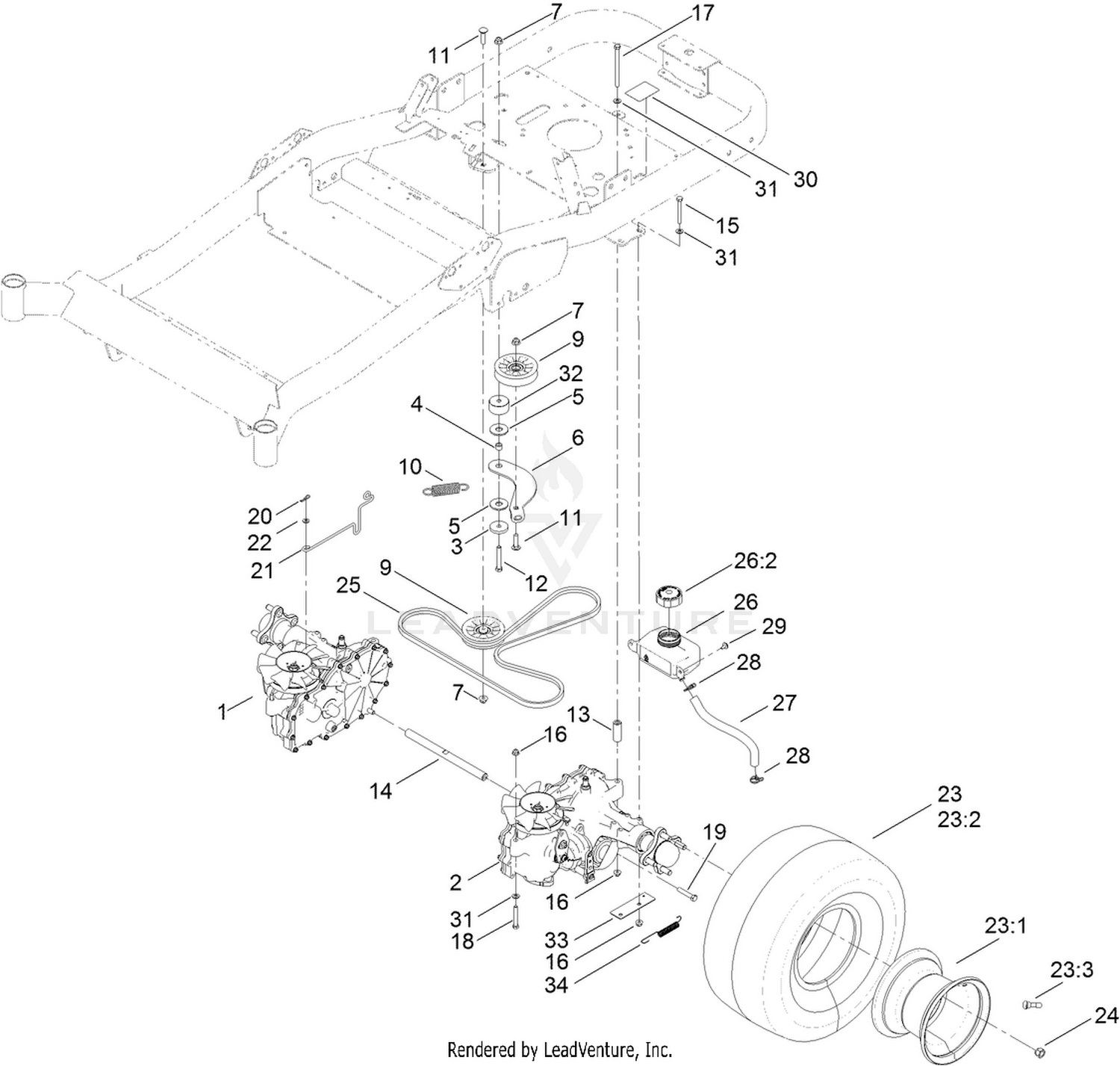 Traction Drive Assembly