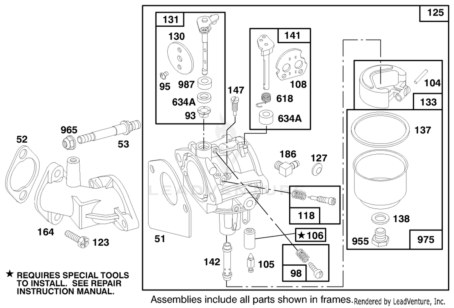 Engine Briggs  Stratton Model 28m707-0127-01 4