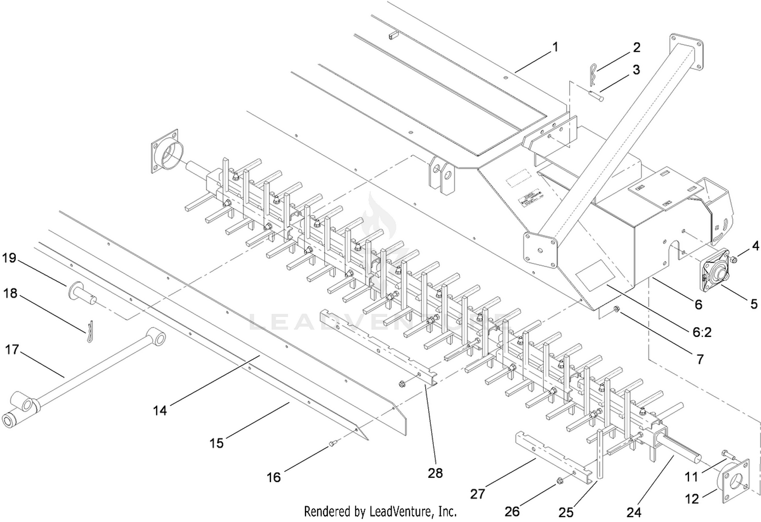 Rotor and Skirt Assembly