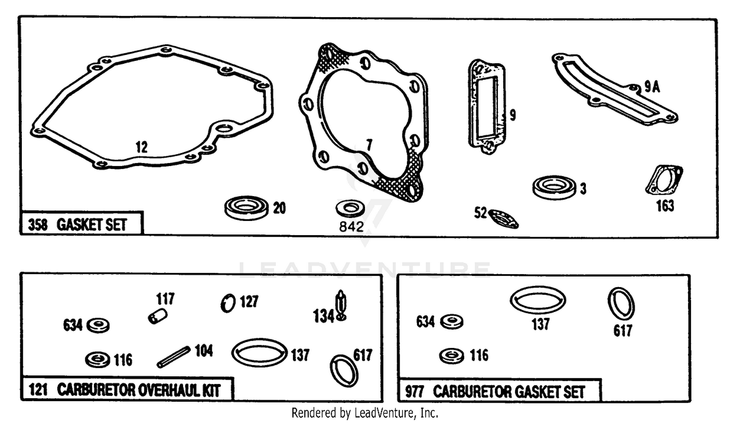 Engine Briggs  Stratton Model 124702-3115-01