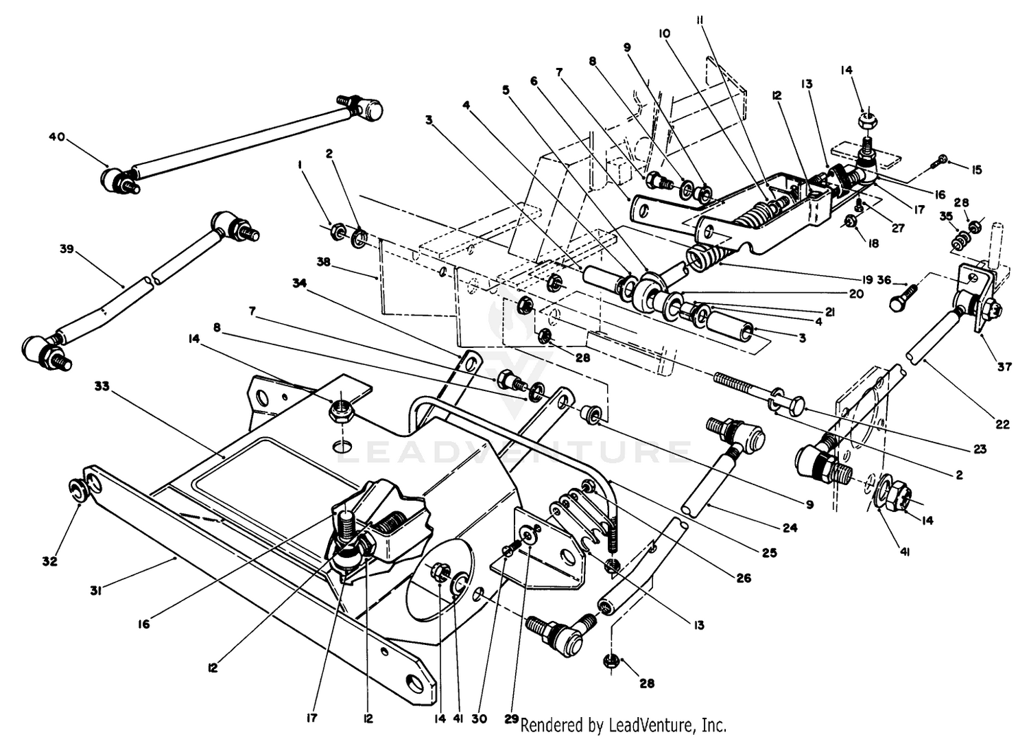 Suspension  Rear Counterbalance Assembly