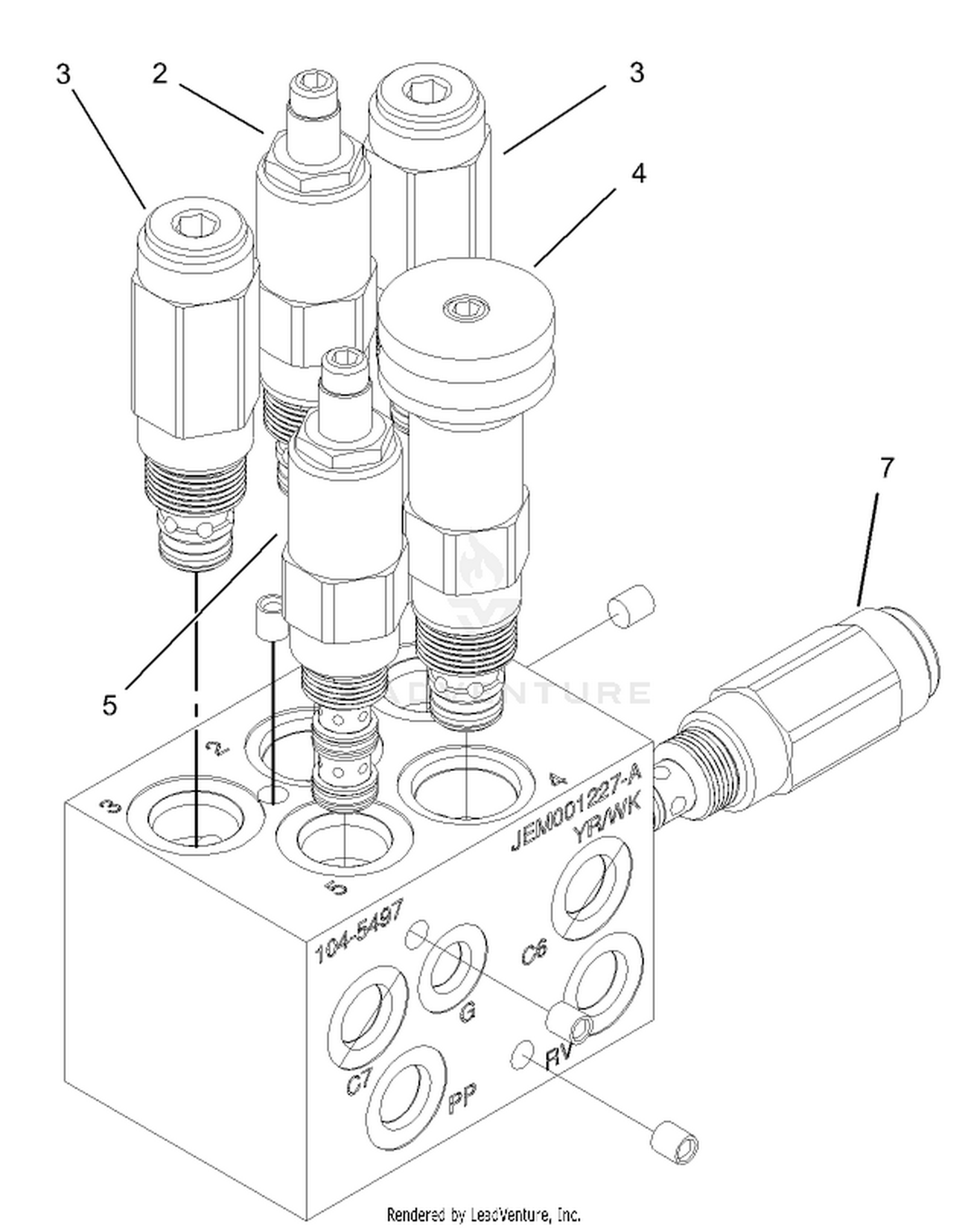 Manifold Assembly No. 104-5497