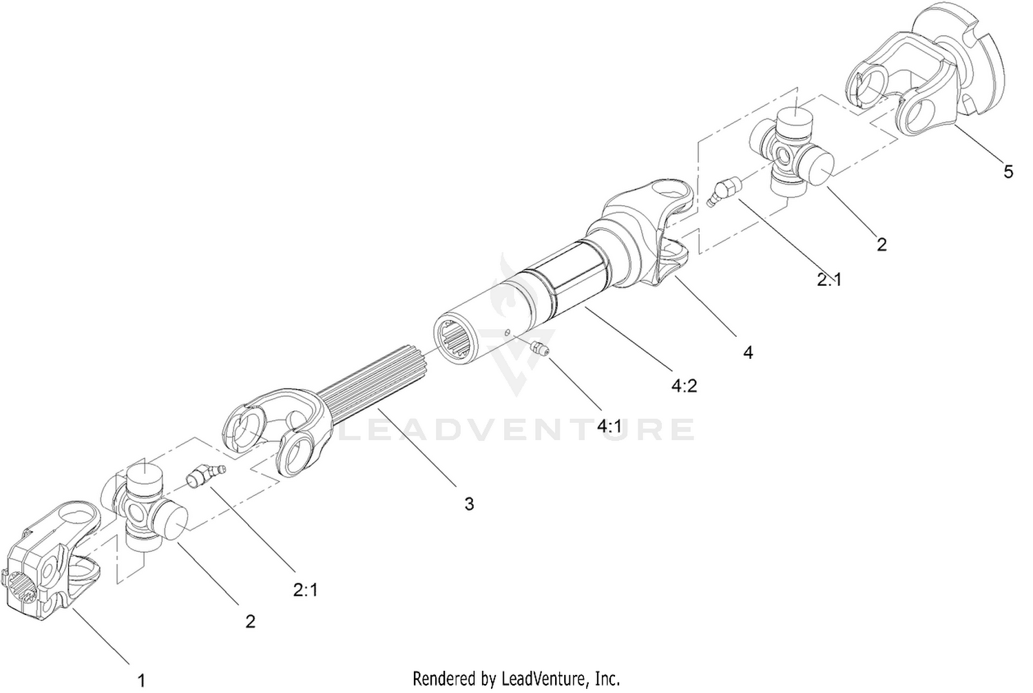 Driveshaft Assembly No. 131-6087