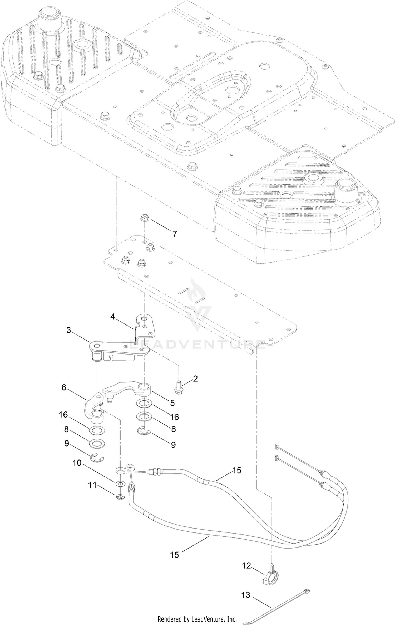 Steering Cable Assembly