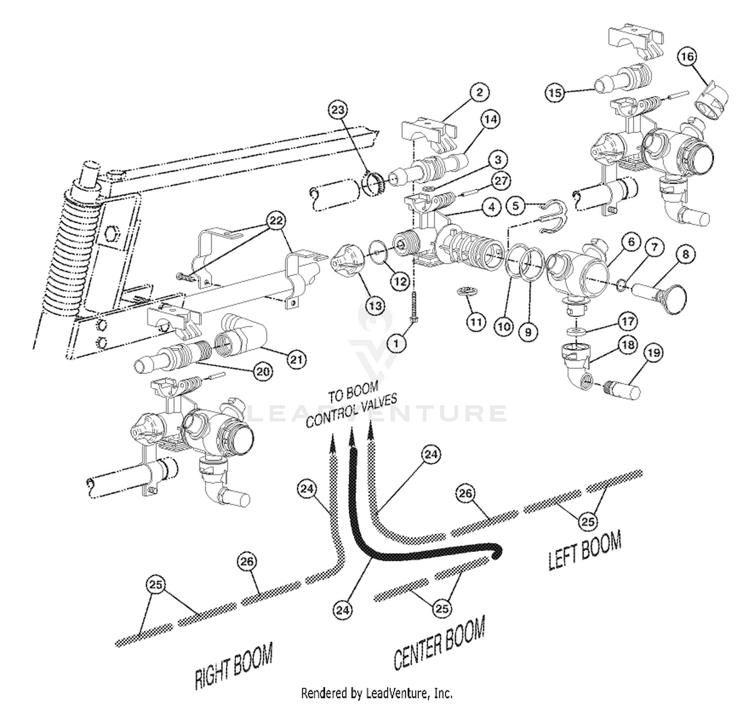 TURRET BODIES  BOOM HOSES