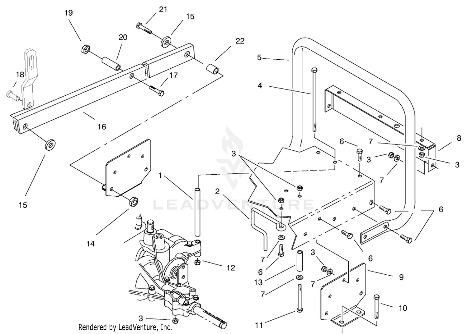 Stand Bar Assembly