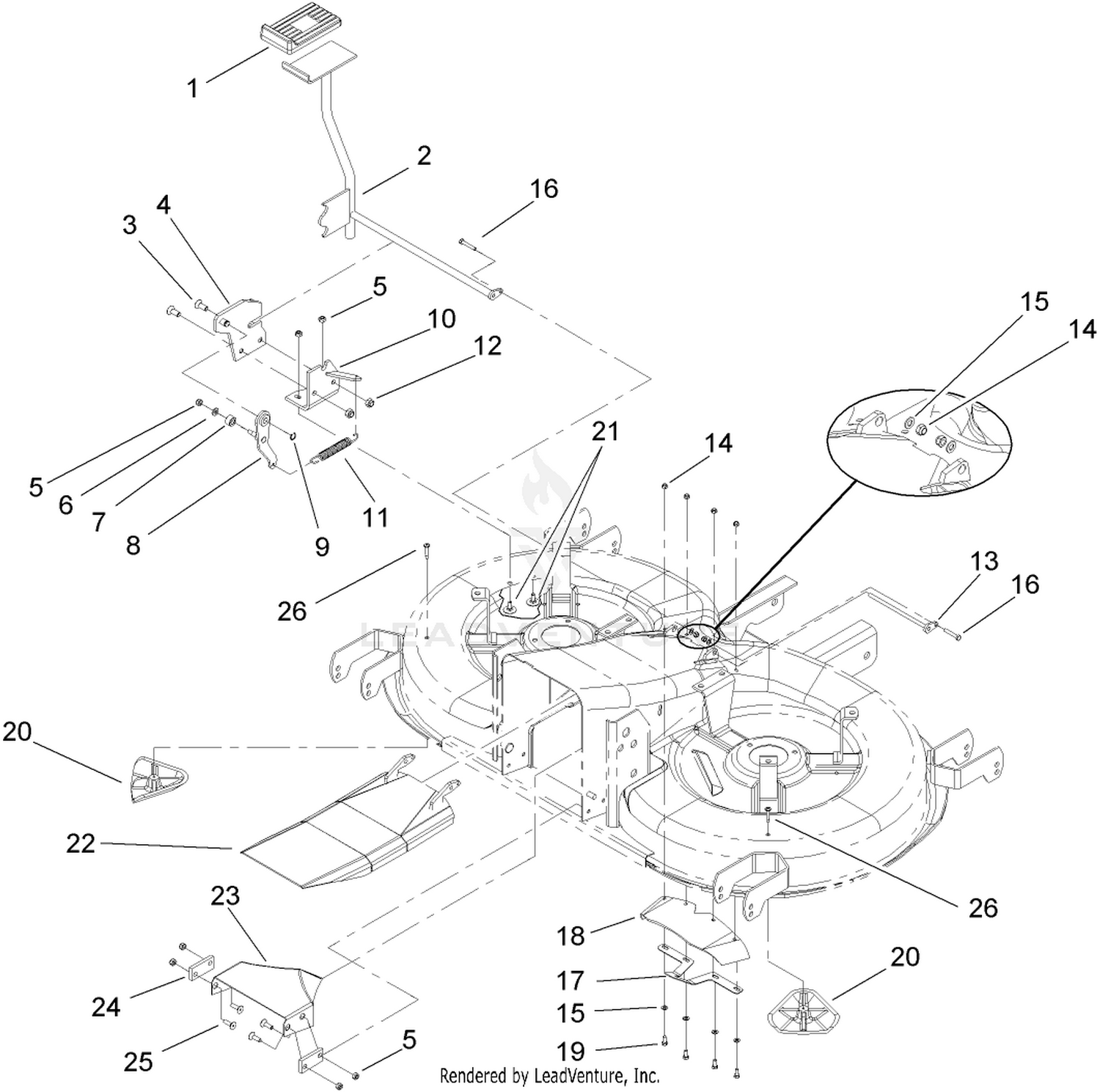 Cutting Pan and Bag on Demand Assembly