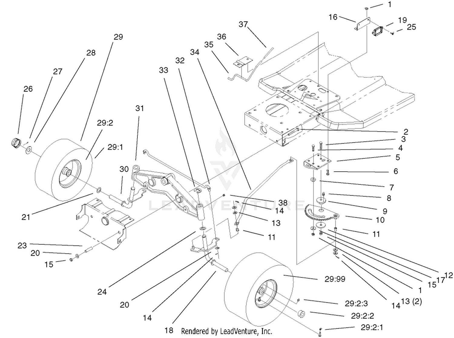 Steering Components Assembly