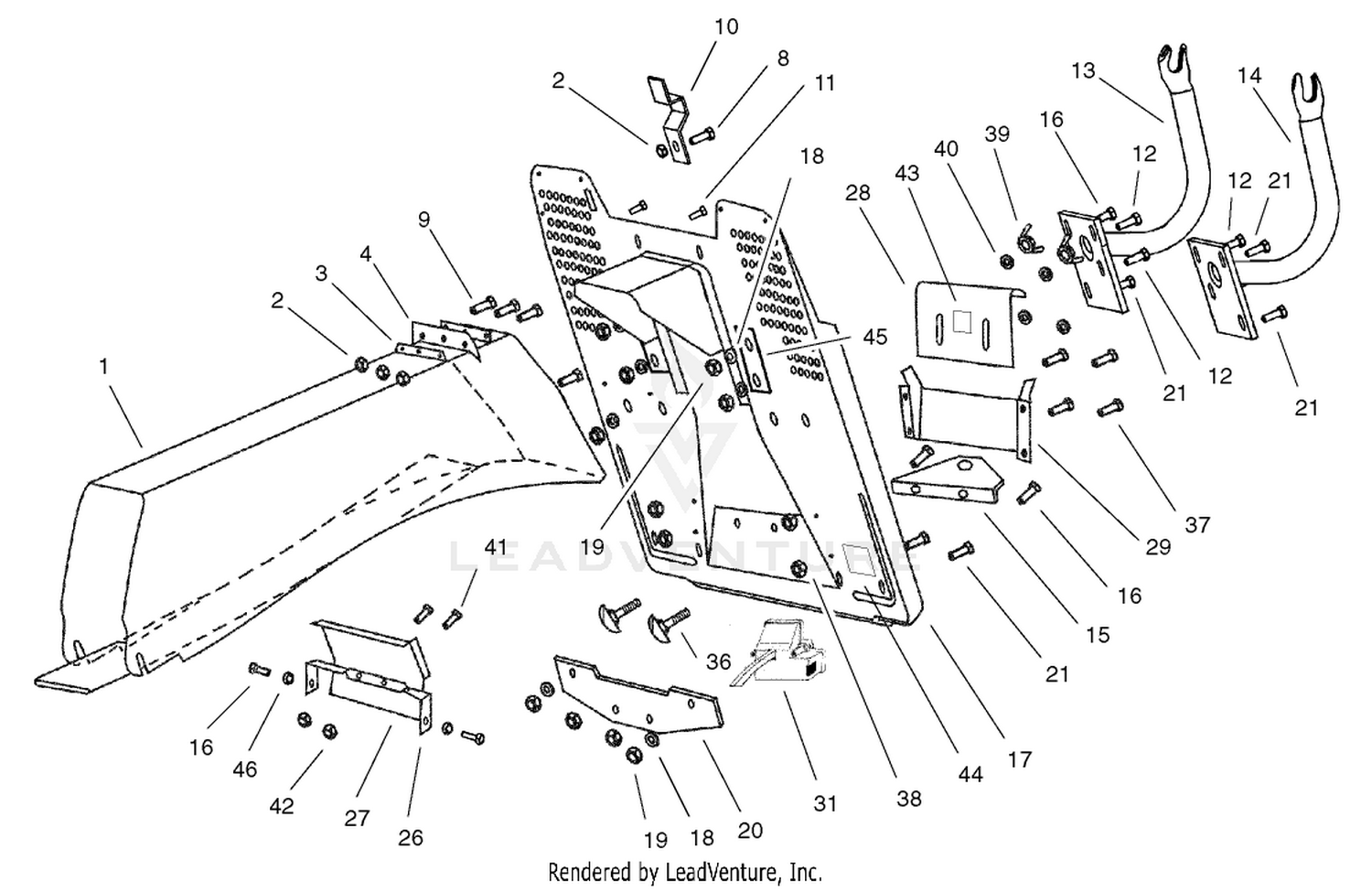 Chute-Collector Assembly