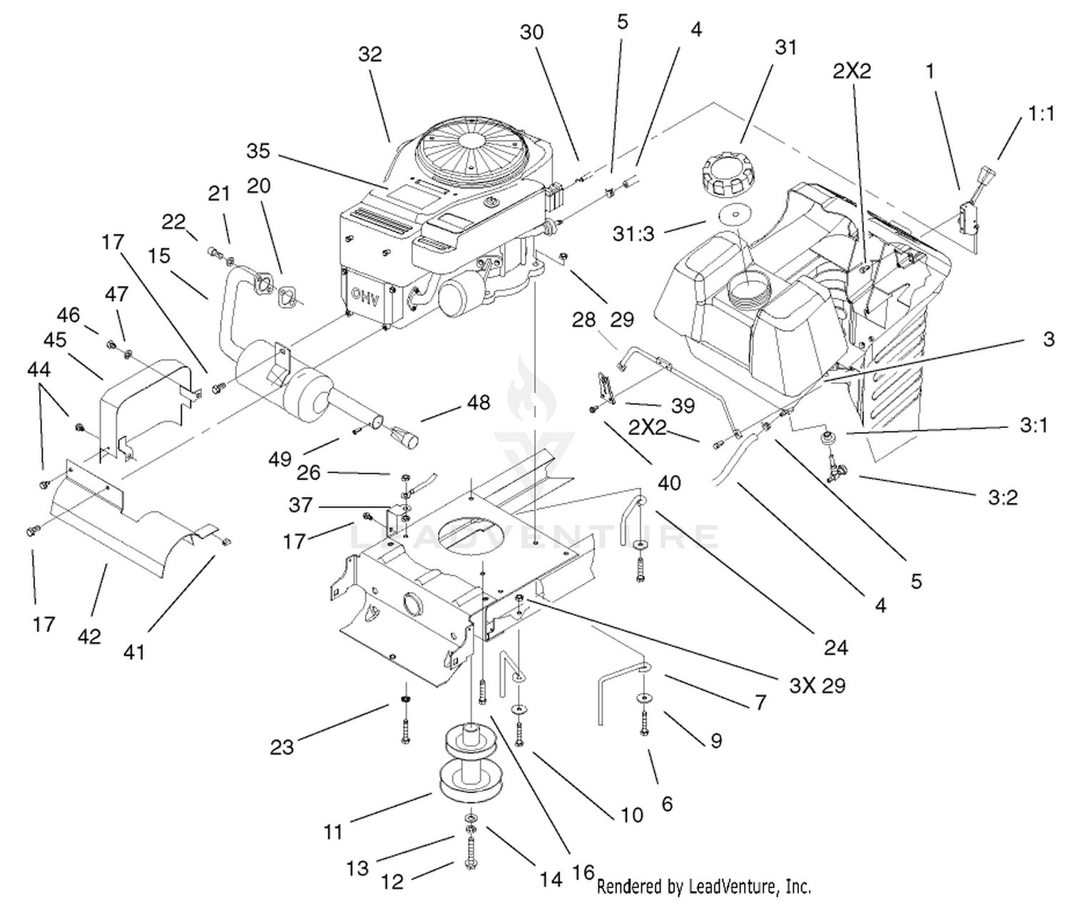 Engine System Assembly