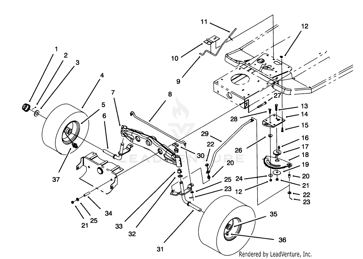 Front Axle Assembly