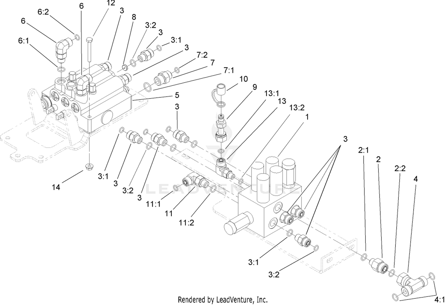 Lift Valve and Counter Balance Assembly