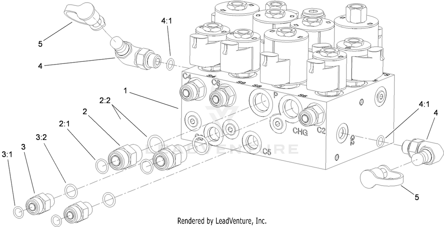 Lift Manifold Assembly No. 117-2389