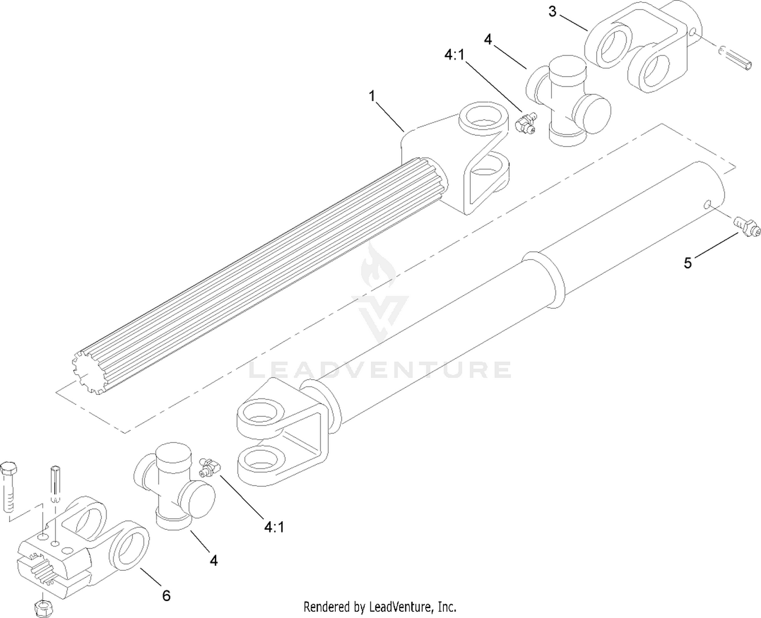 Driveshaft Assembly No. 93-9996
