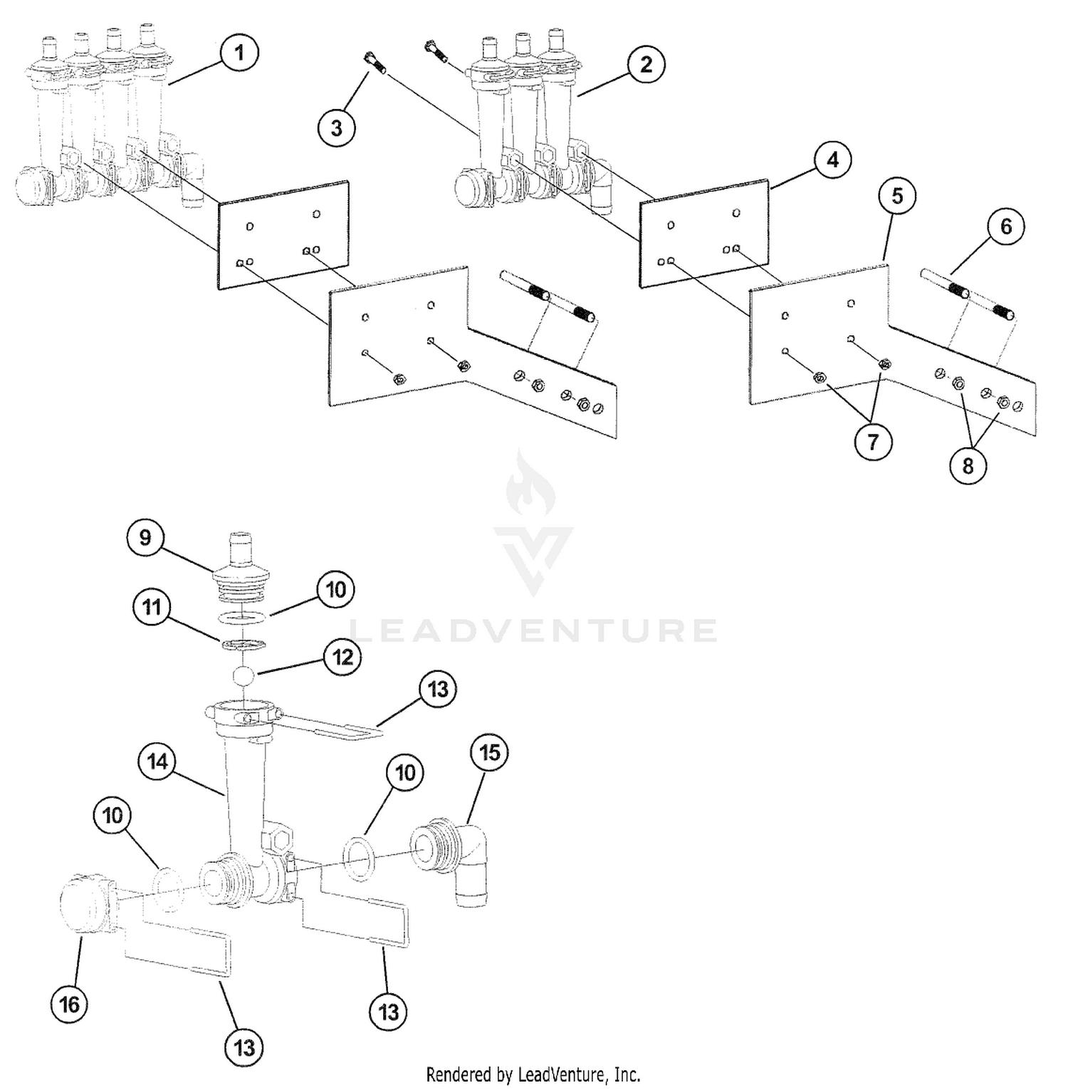 FLOW INDICATOR-Modular Serial # 200000101 CE and up