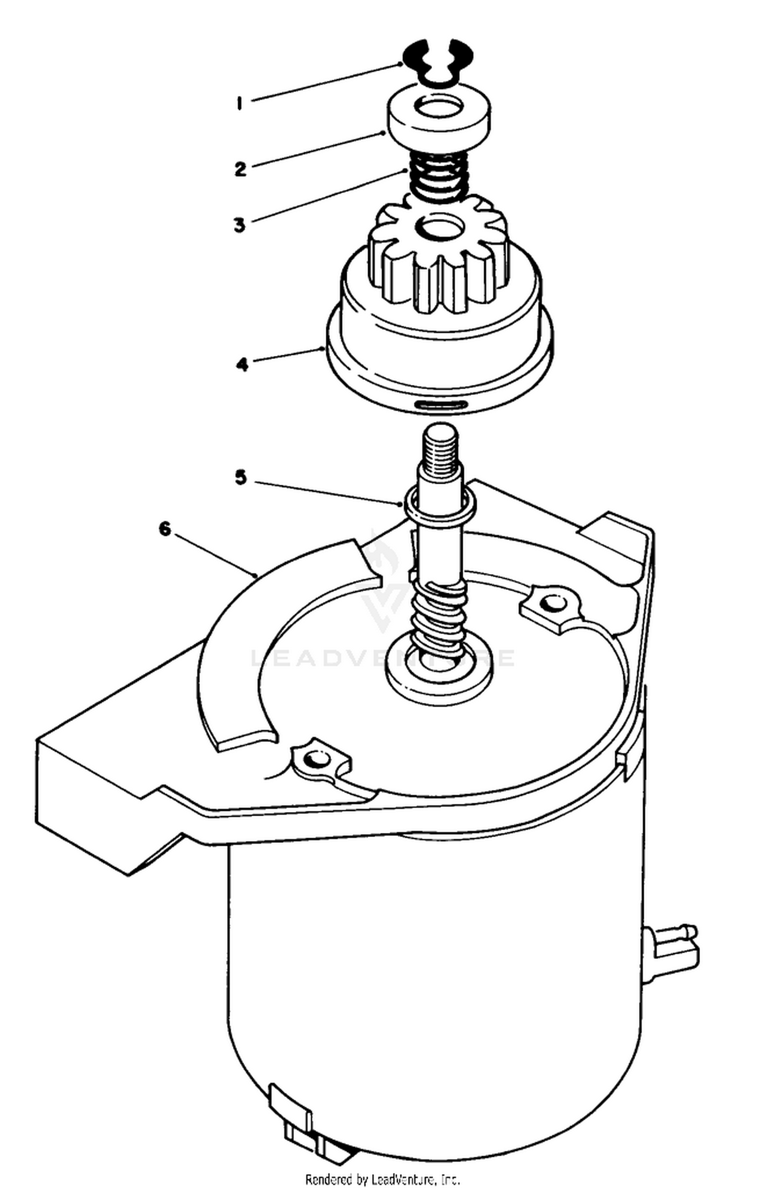 Starter Motor Assembly