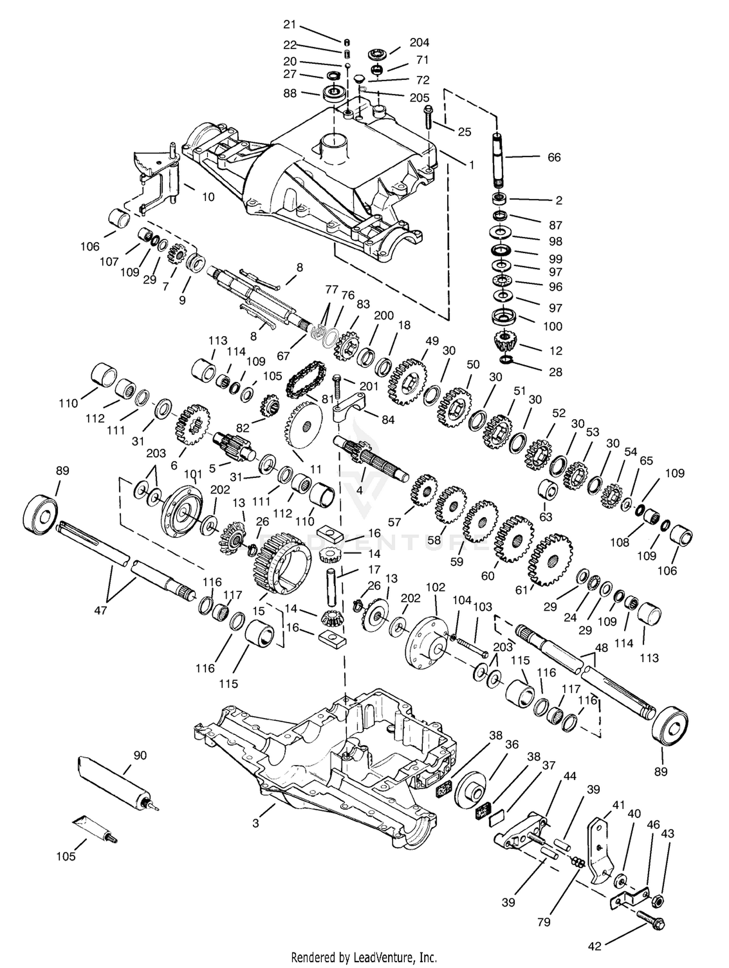 Peerless Transaxle 820-024/820-024a