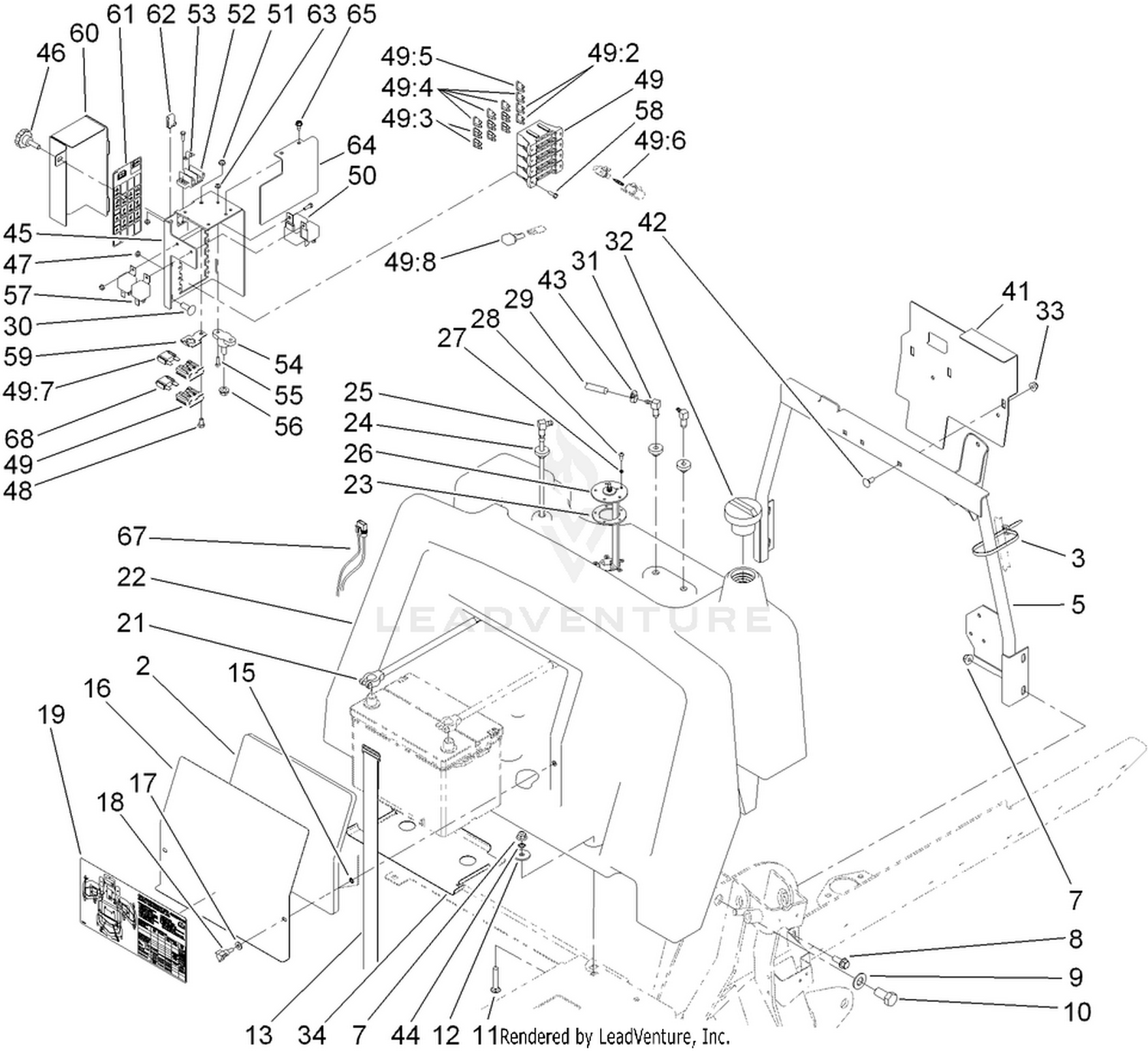 Fuel Tank and Support Assembly