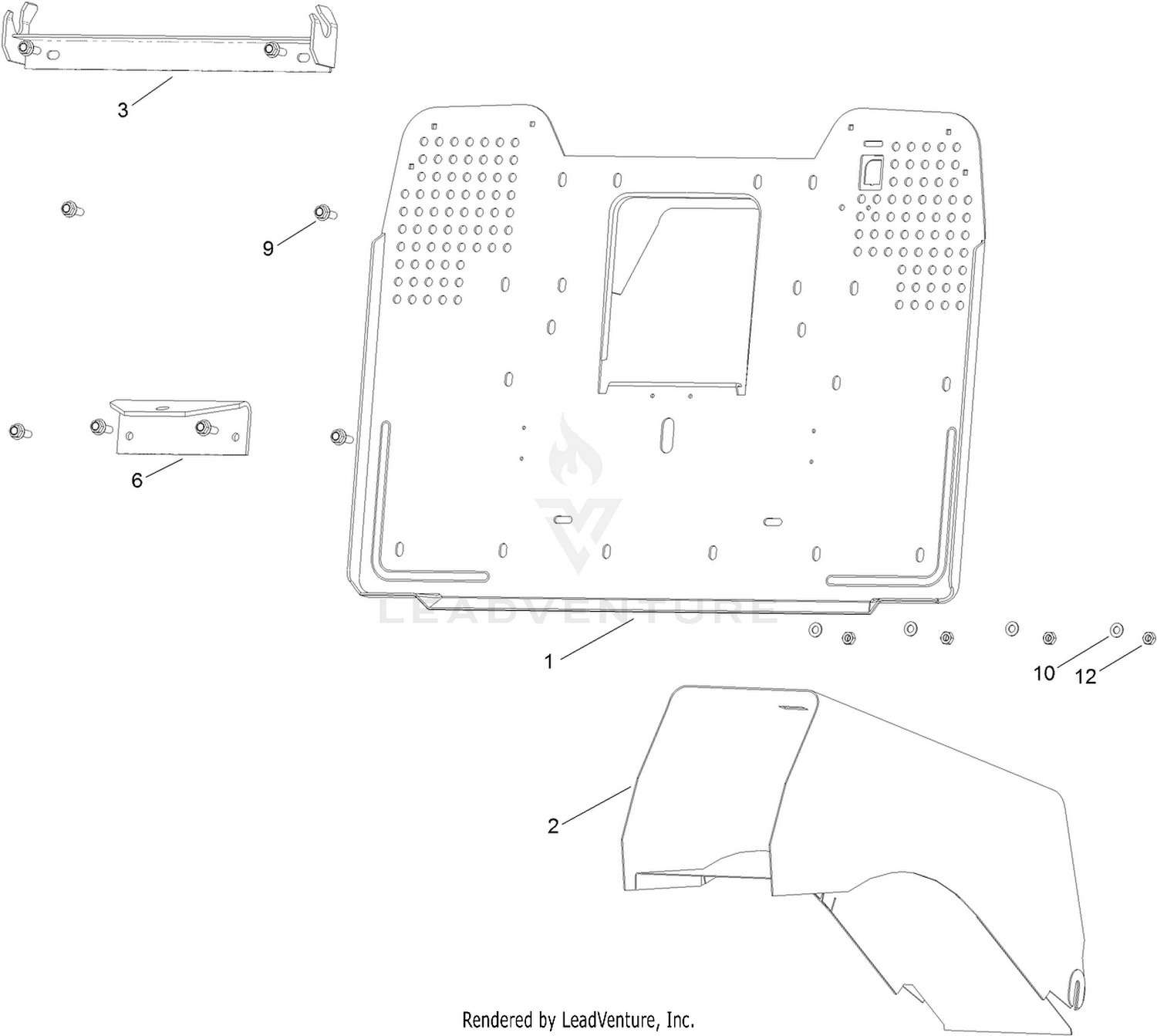 Tunnel and Collector Plate Assembly