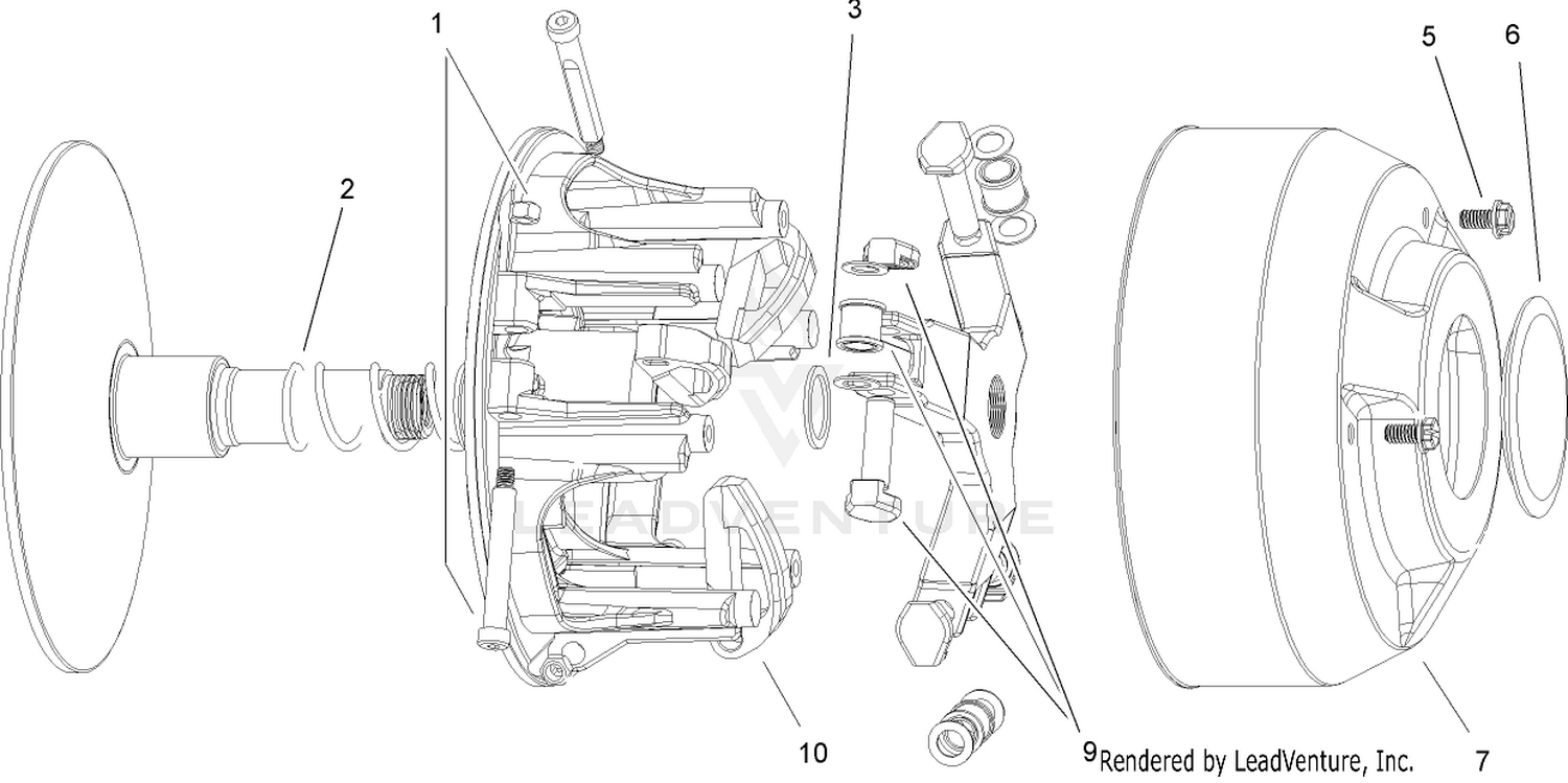 Driver Clutch Assembly No. 100-8288