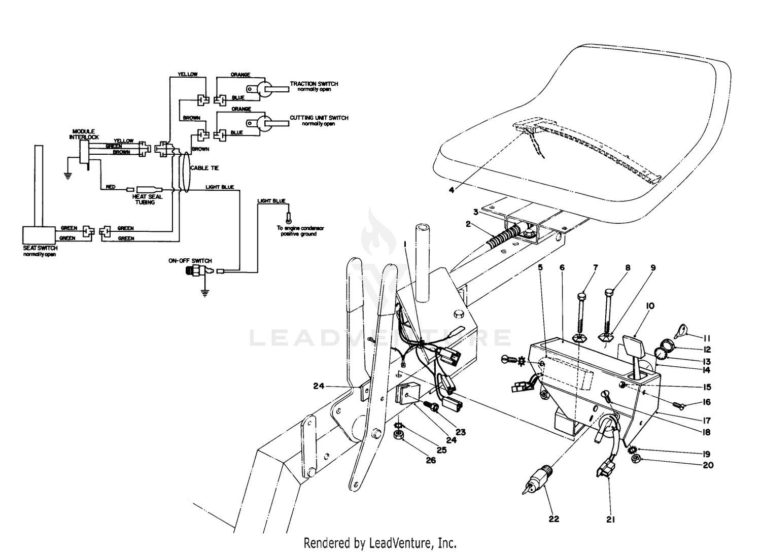 Interlock Assembly (used On Model 03215)
