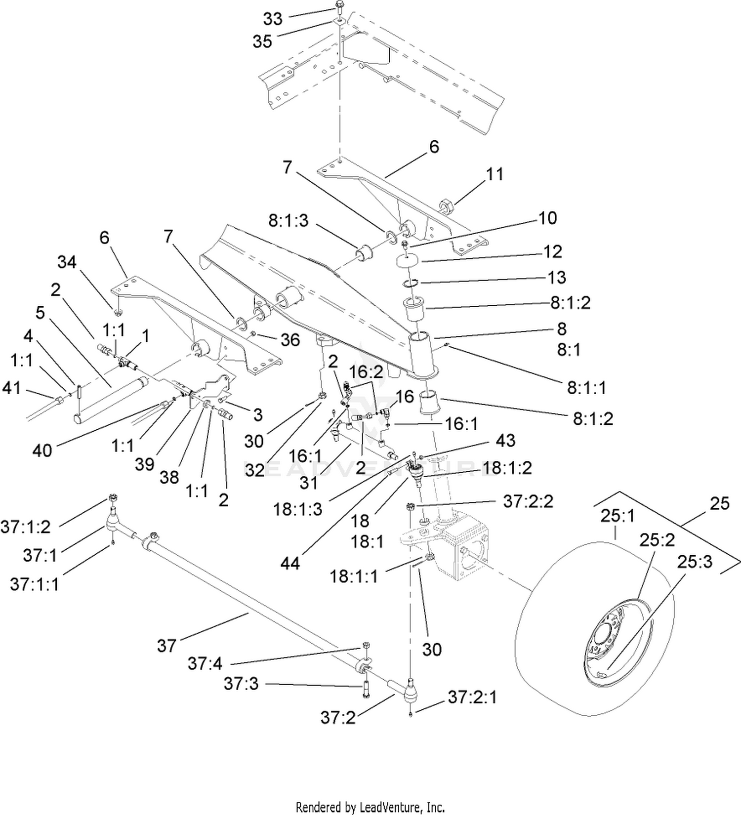 Rear Axle Assembly