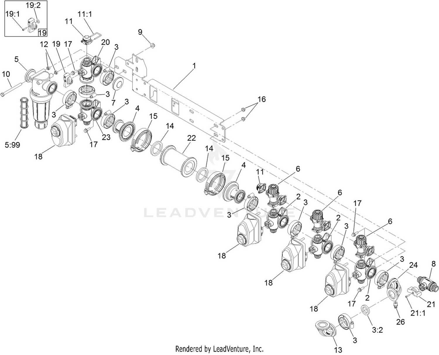 Spray Manifold Assembly