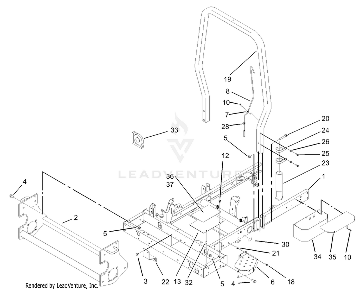 Frame and Platform Assembly