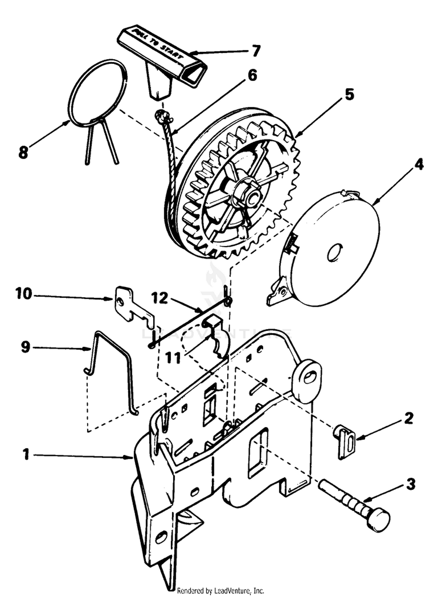 Starter Assembly No. 590532
