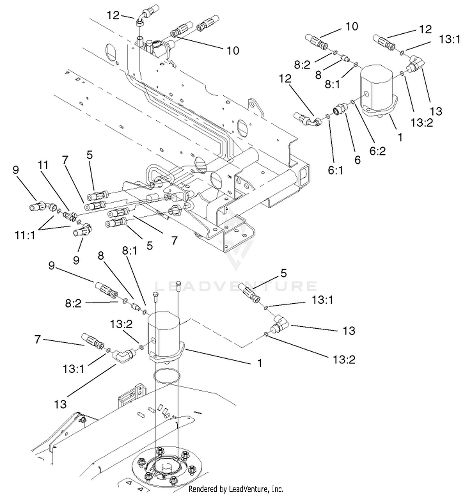 Deck Motor Assembly