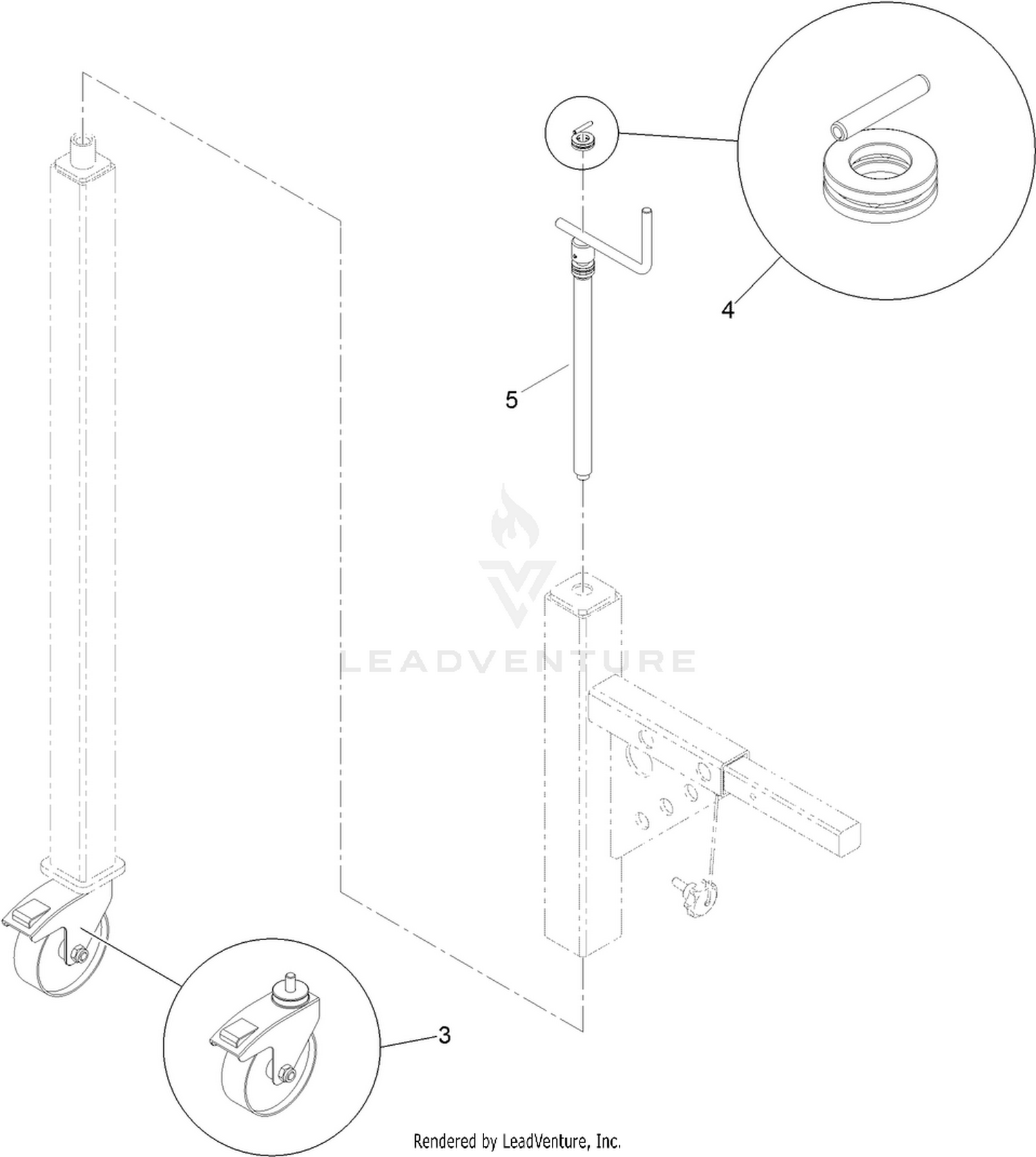 Parking Stand Assembly
